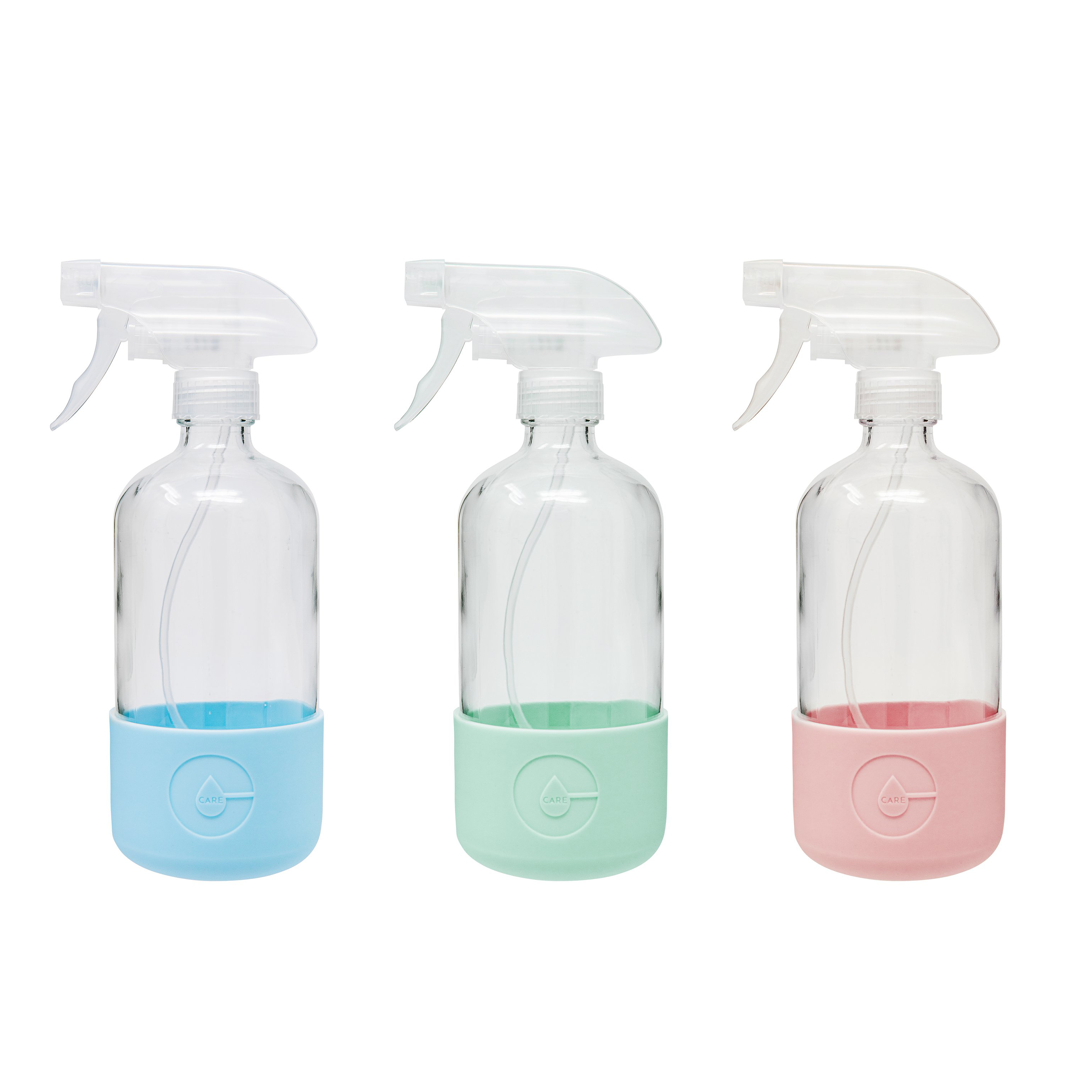 16oz Glass Spray Bottles (Set of 3)
